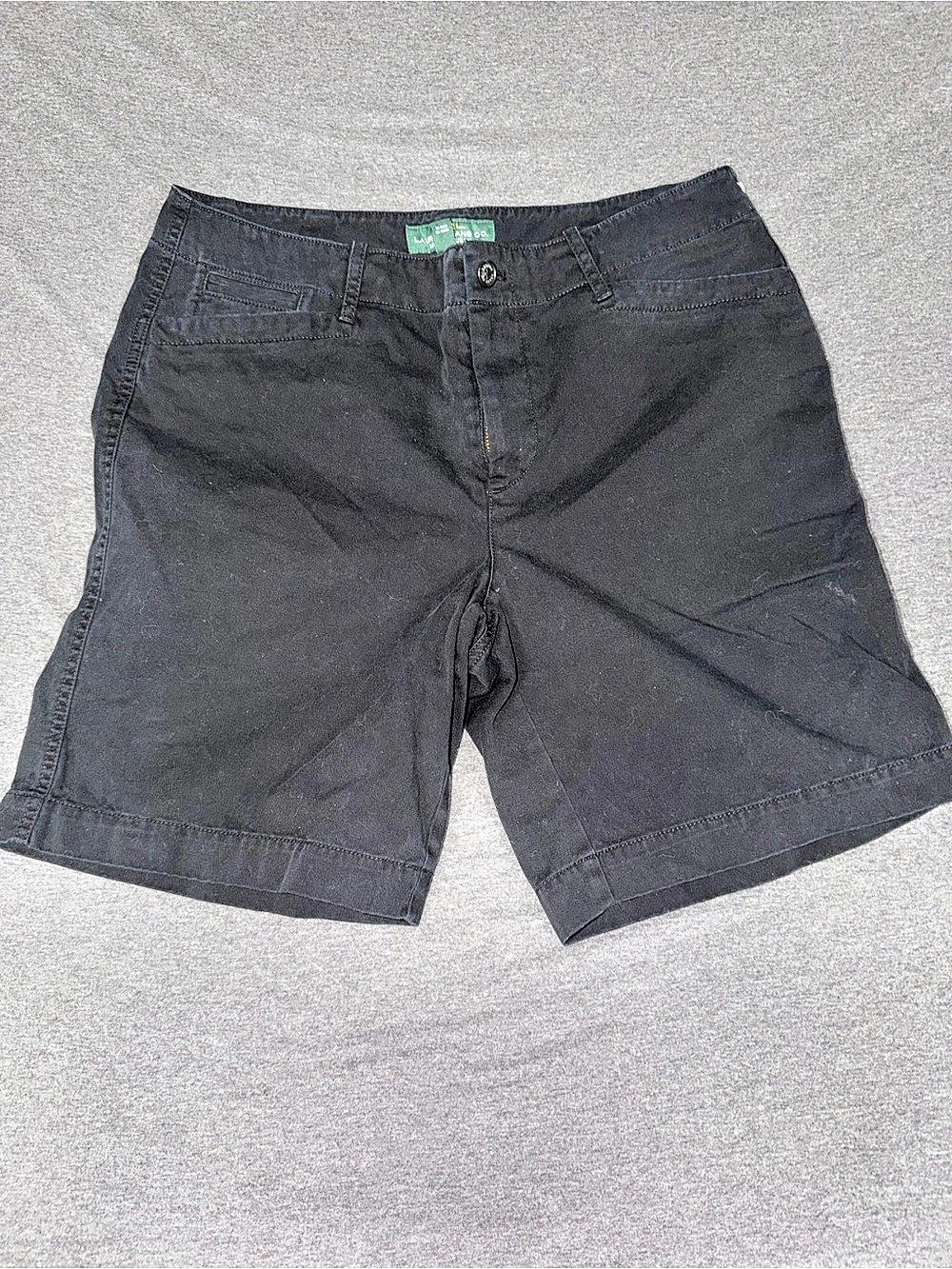 Lauren Jeans Co. by Ralph Lauren Bermuda Shorts Black Size 10